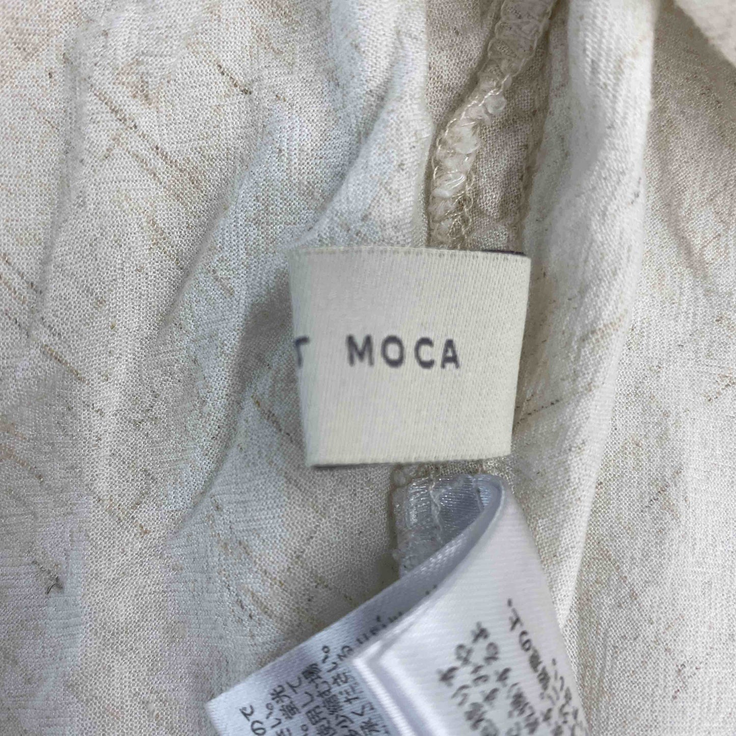 SELECT MOCA セレクトモカ レディース 長袖シャツ/ブラウス 生成り色 プルオーバー