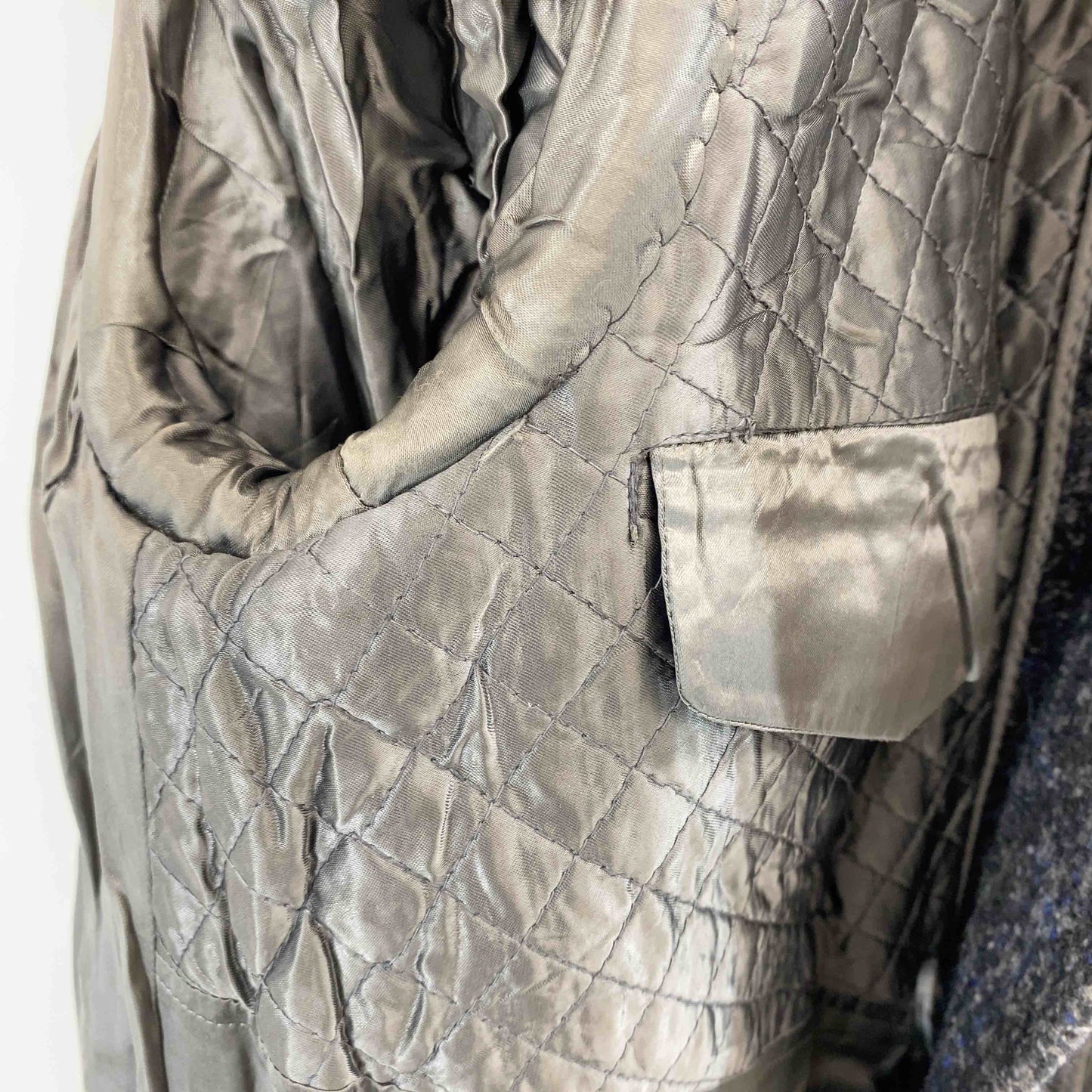 ヴィンテージ メンズ チェスターコート グレー系