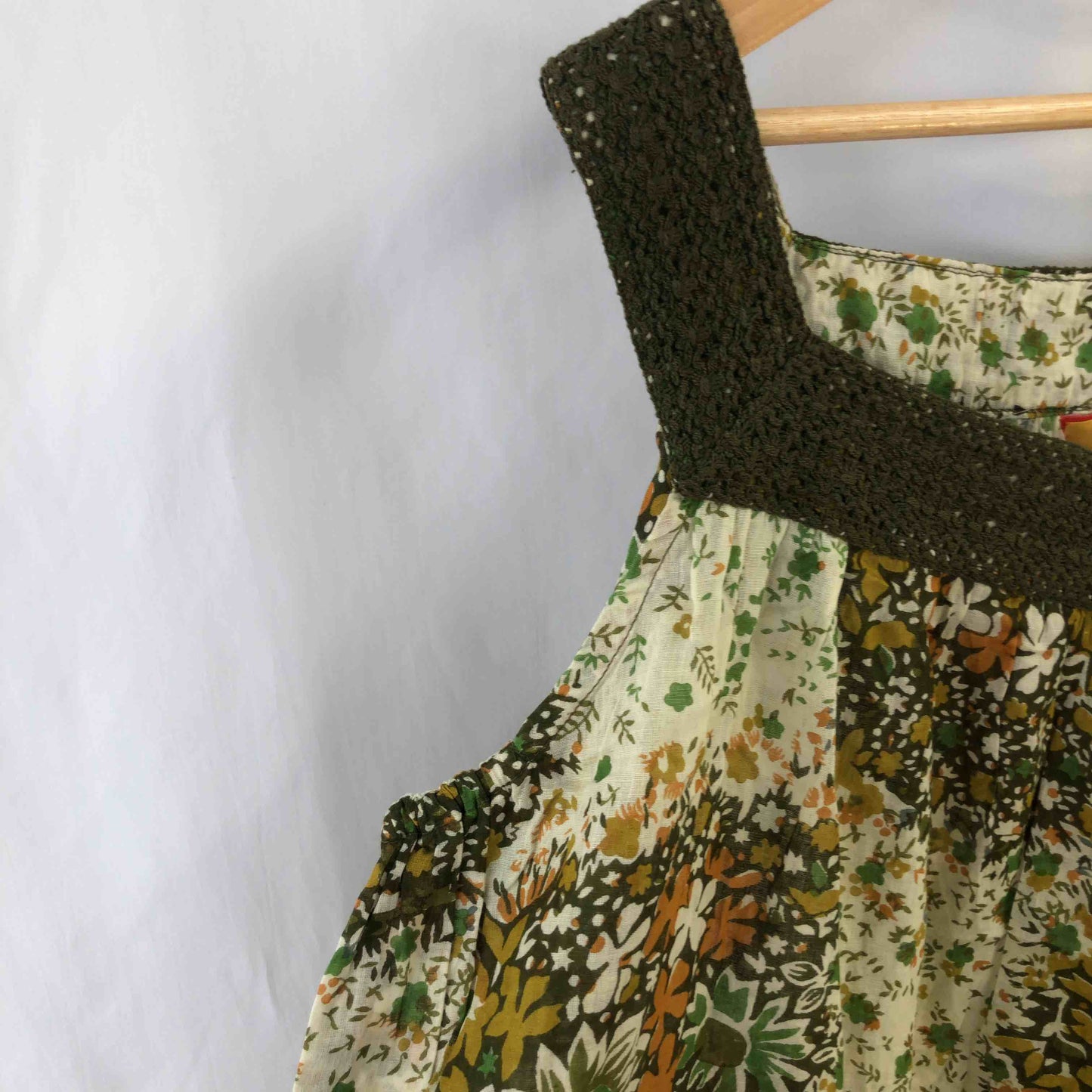 India form kkhouse レディース キャミソール グリーン 花柄 tk