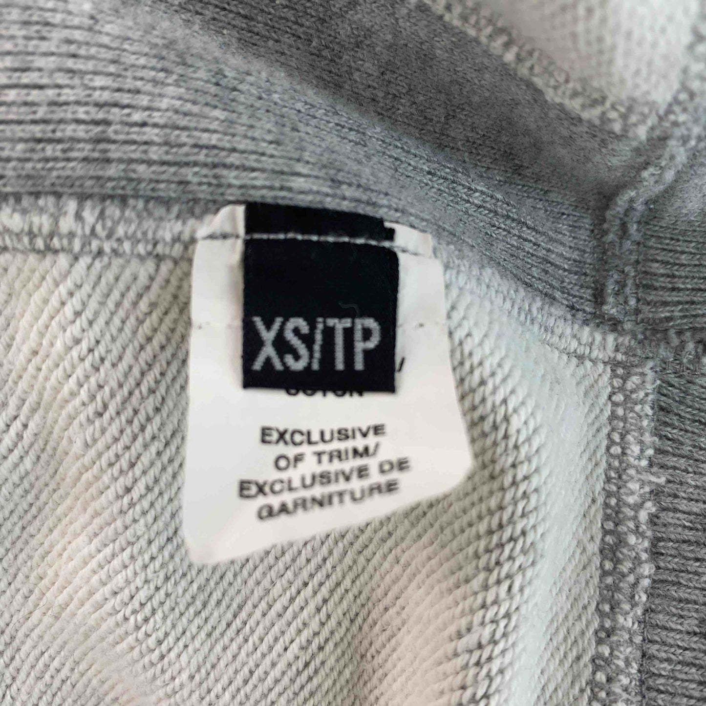 REIGNING CHAMP レイニングチャンプ メンズ スウェット グレー ラウンドネック 脇リブ切り替え