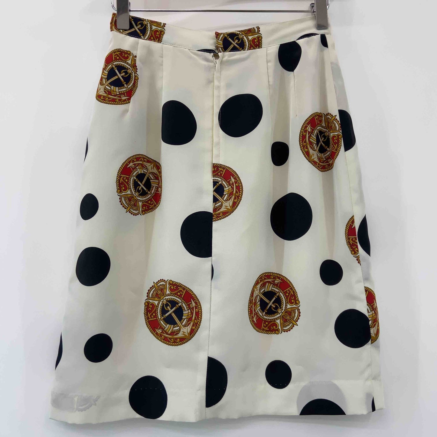 ヴィンテージ スカーフ柄 ブラウス風薄手ジャケットとスカート セットアップ