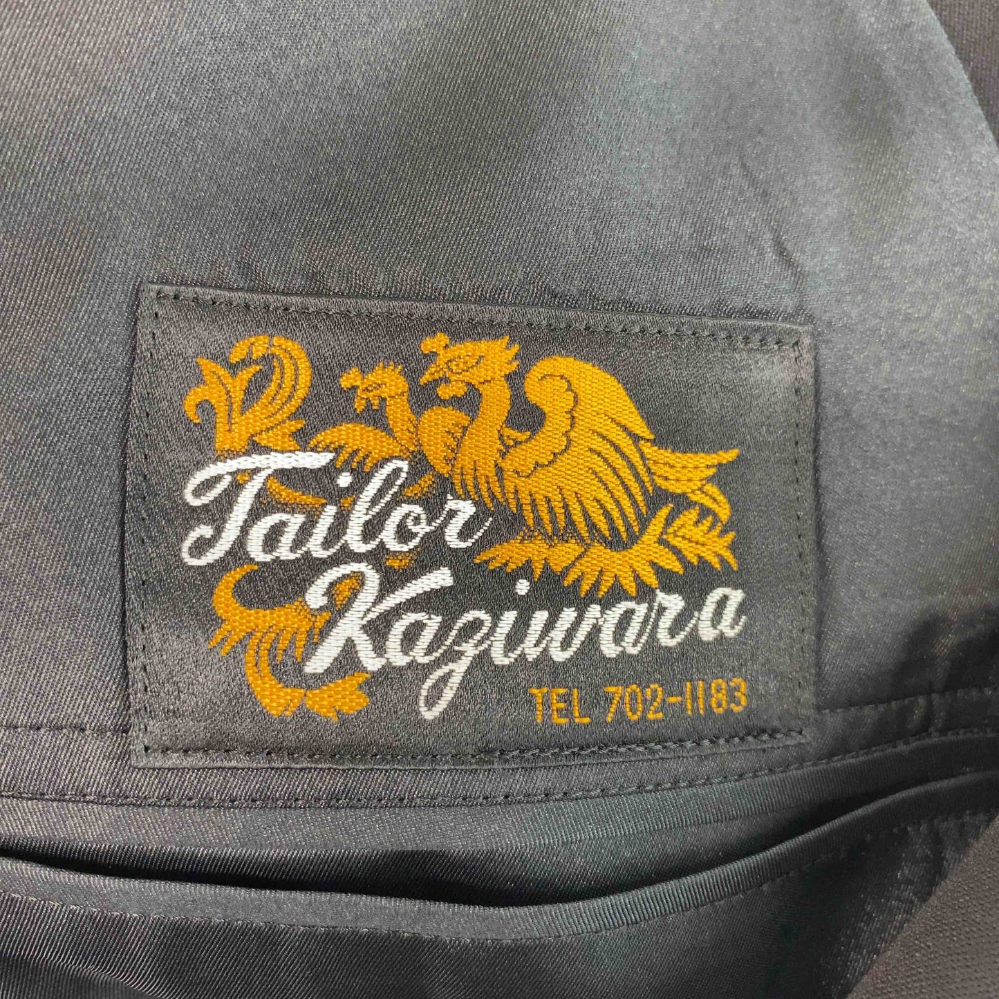 Custom Tailor メンズ テーラードジャケット 黒 ダブルボタン