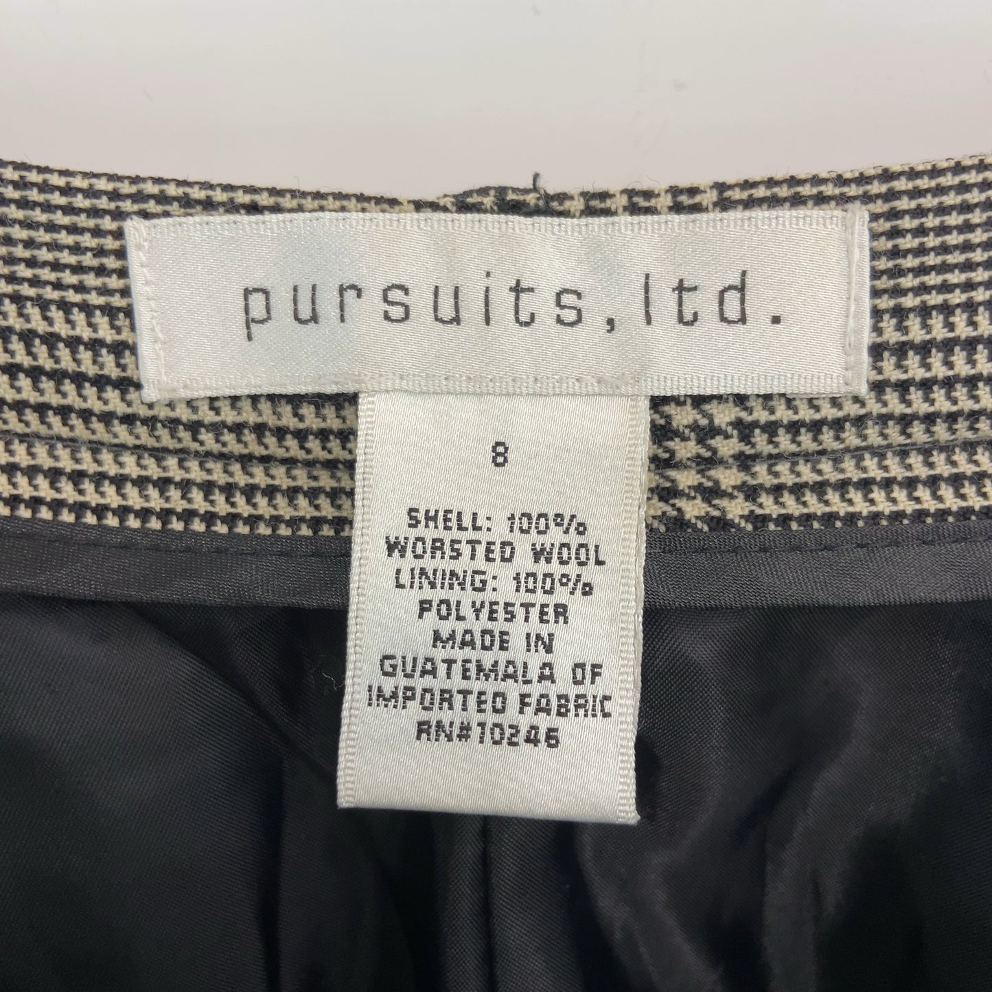 レディース パンツ スラックス 千鳥柄 グレンチェック