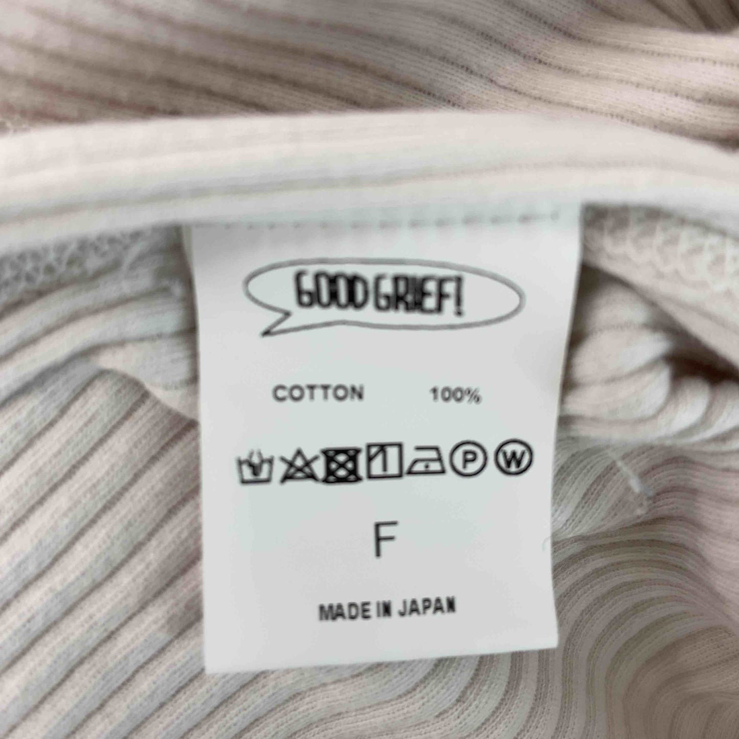 good GRIEF! グッドグリーフ レディース Tシャツ/カットソー(七部/長袖)