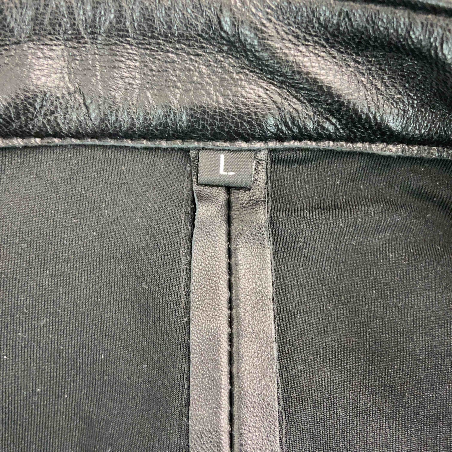 レディース タイトスカート シープスキン ブラック ひざ丈 フルジップ