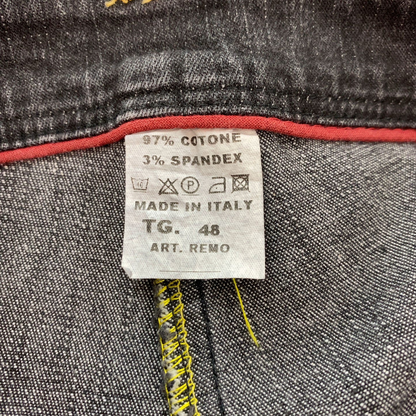 レディース パンツ デニム/ジーンズ パール ビジュー イタリア製