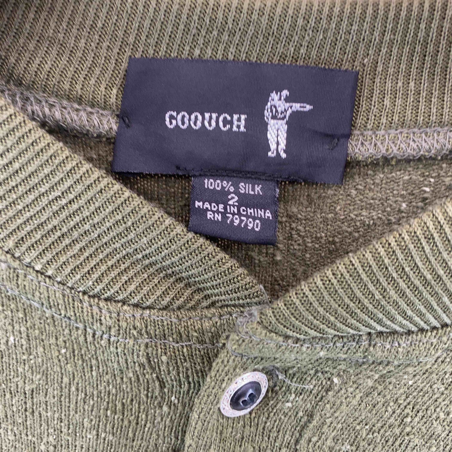 メンズ Tシャツ(七部/長袖) GOOUCH グーチ