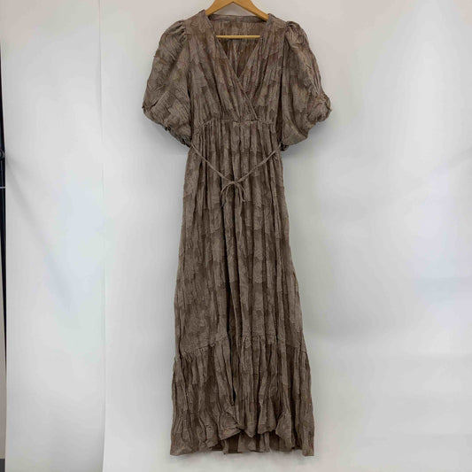 mily bilet  レディース 半袖ワンピース　シアージャガード　花柄