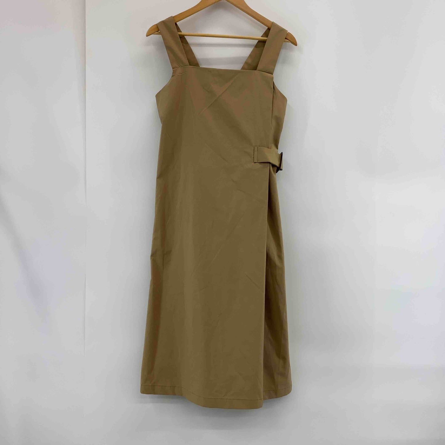 POU DOU DOU プゥードゥードゥー レディース サロペット ベージュ スカート風