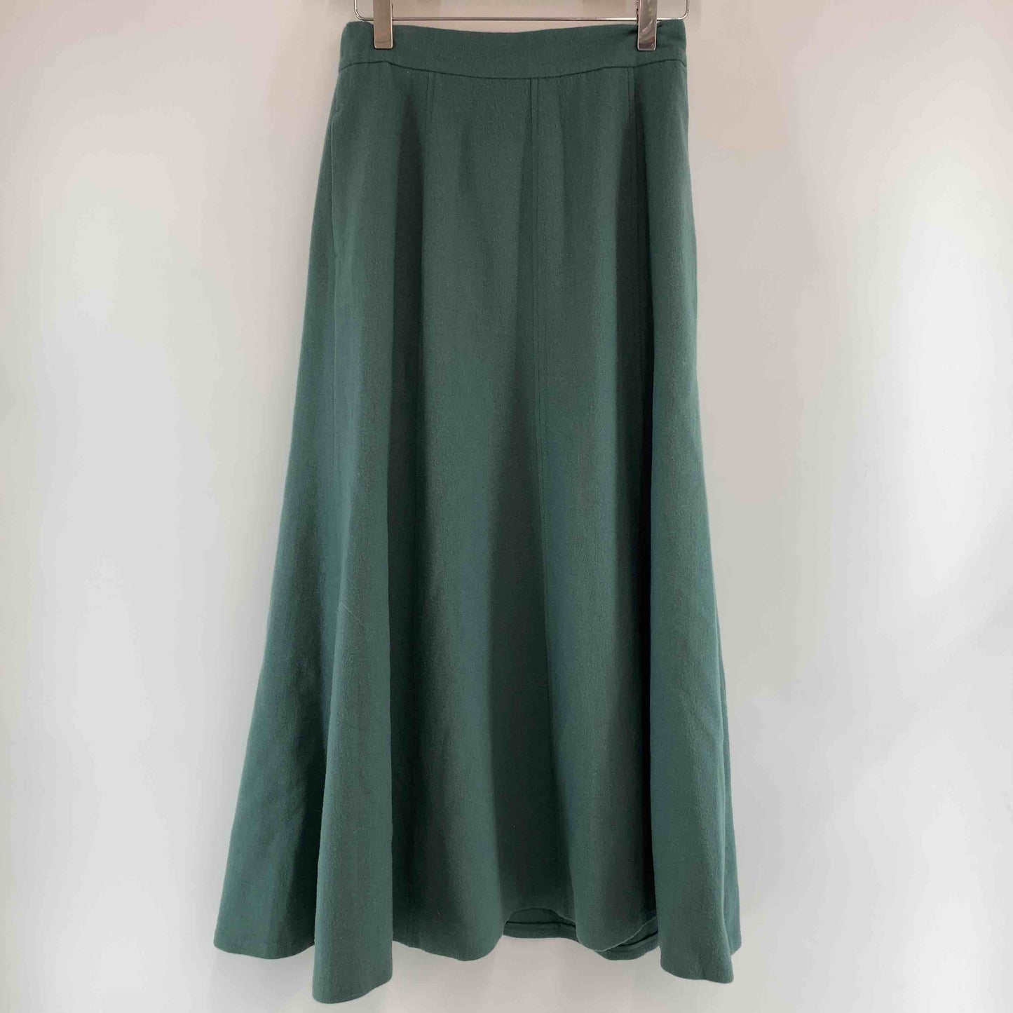 UNITED ARROWS green label relaxing ユナイテッドアローズグリーンレーベルリラクシング レディース ロングスカート ウール混 グリーン