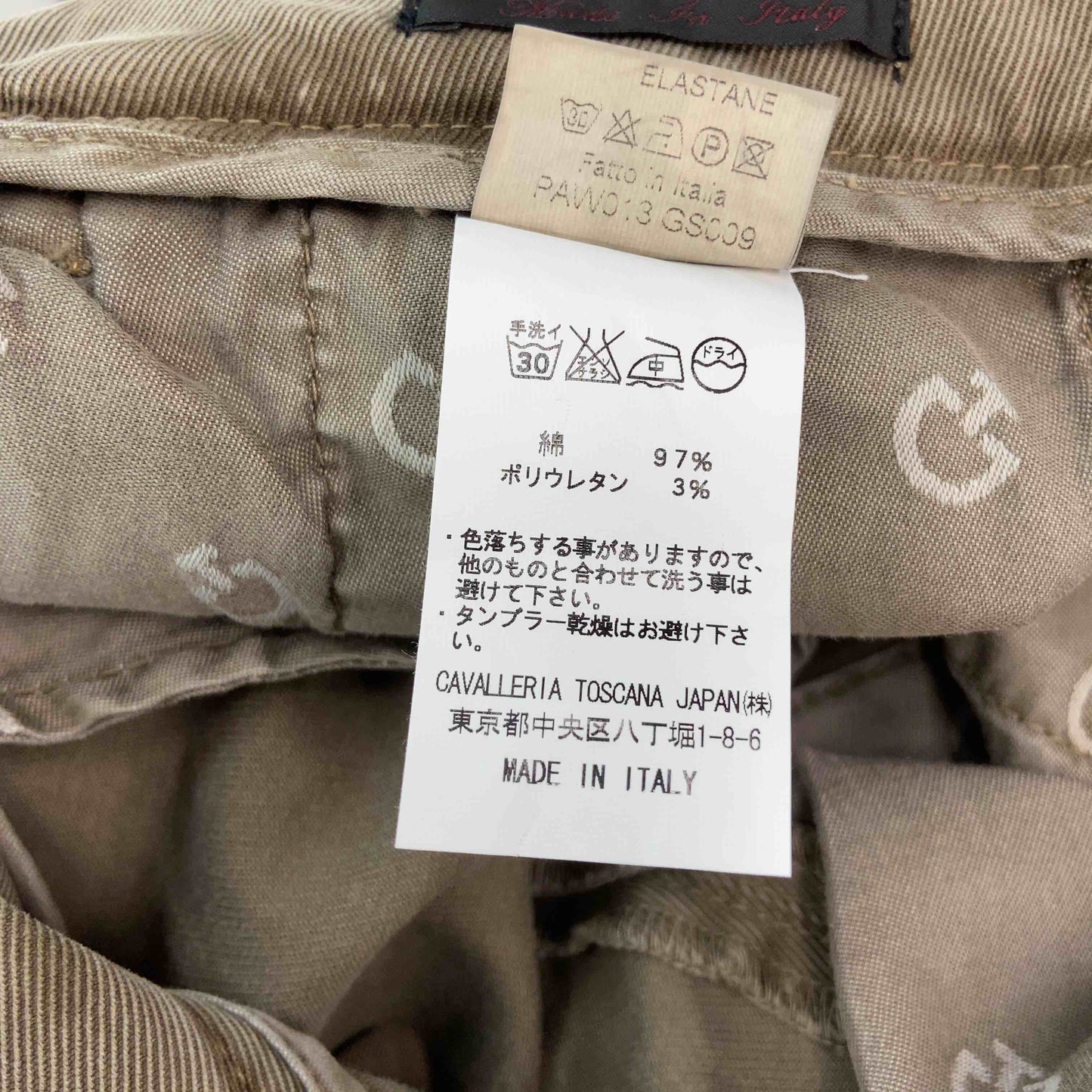 CAVALLERIA TOSCANA カヴァレリアトスカーナ パンタロン 乗馬パンツ レディース カジュアルパンツ イタリア製