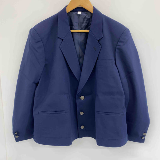 阪神高速道路公団 メンズ テーラードジャケット ネイビー 毛混