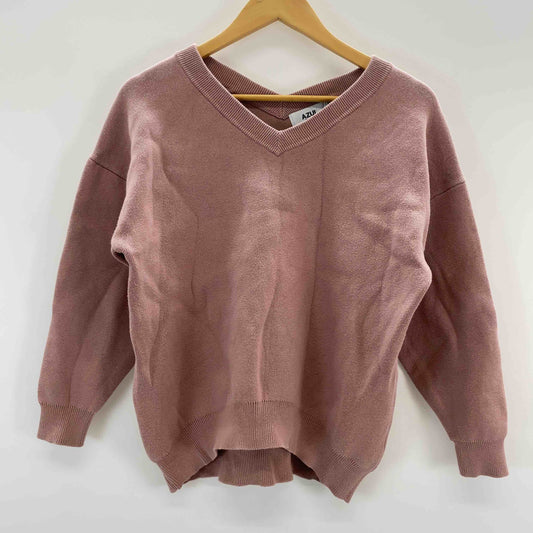 Azul by moussy アズールバイマウジー レディース ニット/セーター 長袖 ピンクベージュ