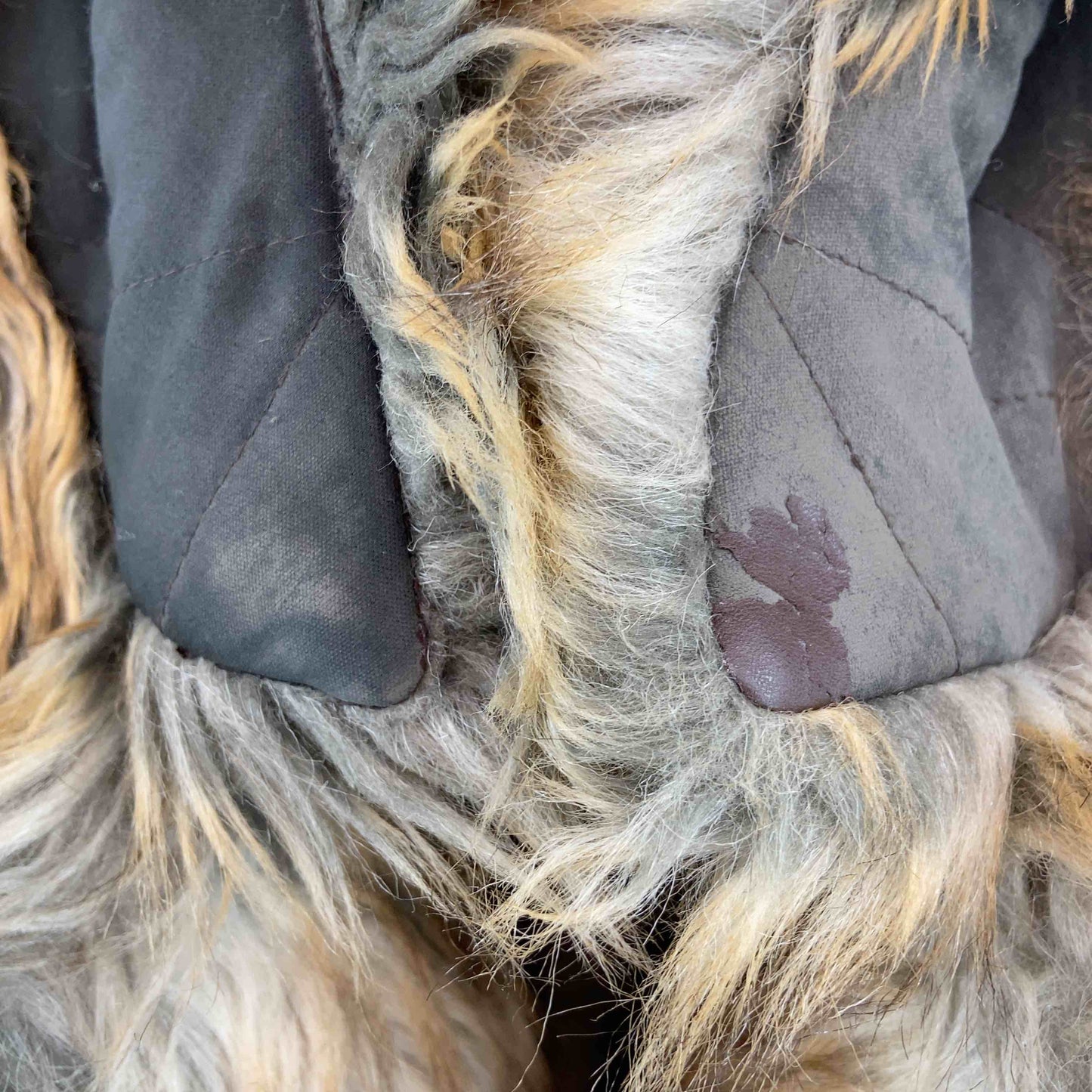 RALPH LAUREN ラルフローレン レディース フェイクファーベスト ジャケット ブラウン