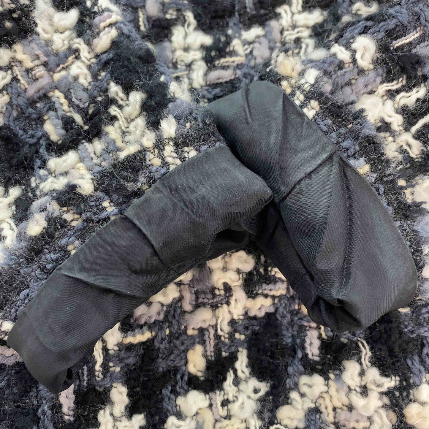 BASILE28 レディース テーラードジャケット マルチカラー ニット 総裏