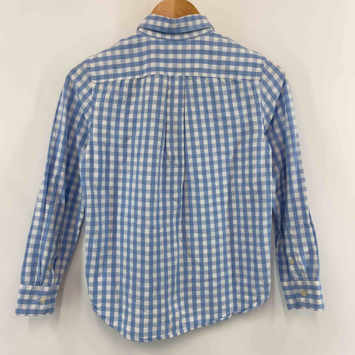 RALPH LAUREN ラルフローレン レディース ボタンダウン 長袖シャツ/ブラウス チェック柄 青