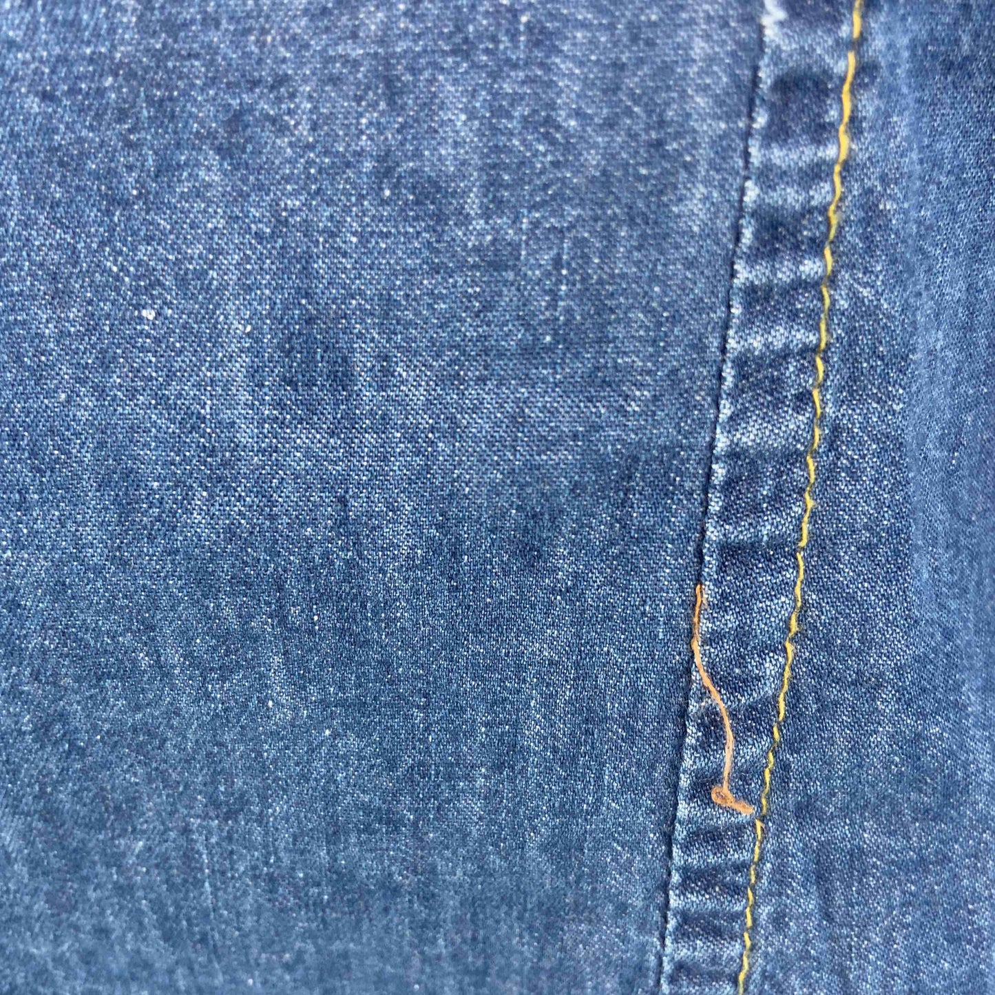 レディース 半袖シャツ/ブラウス デニムシャツ ブルー