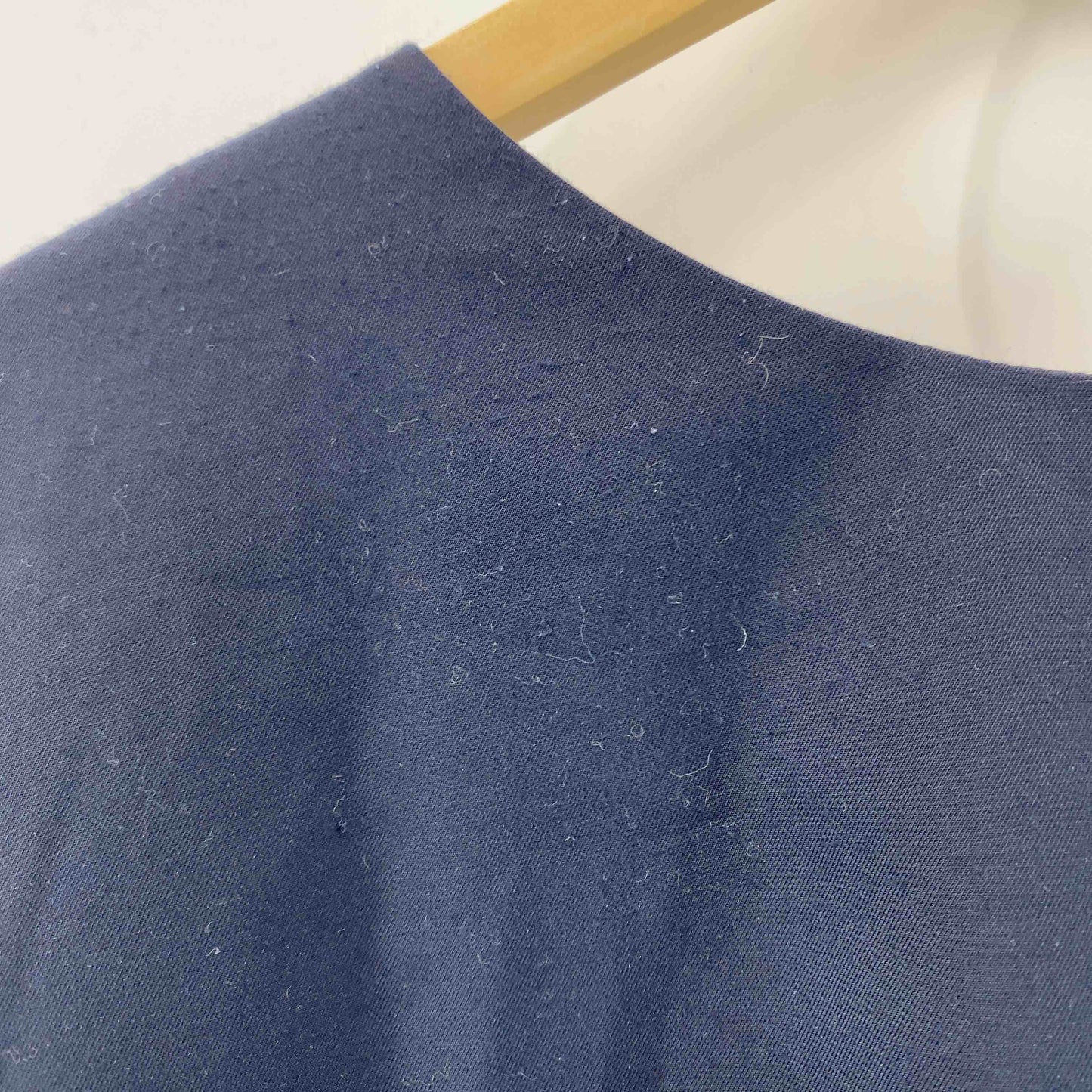 NATURAL BEAUTY BASIC ナチュラルビューティベーシック レディース 半袖シャツ/ブラウス ネイビー