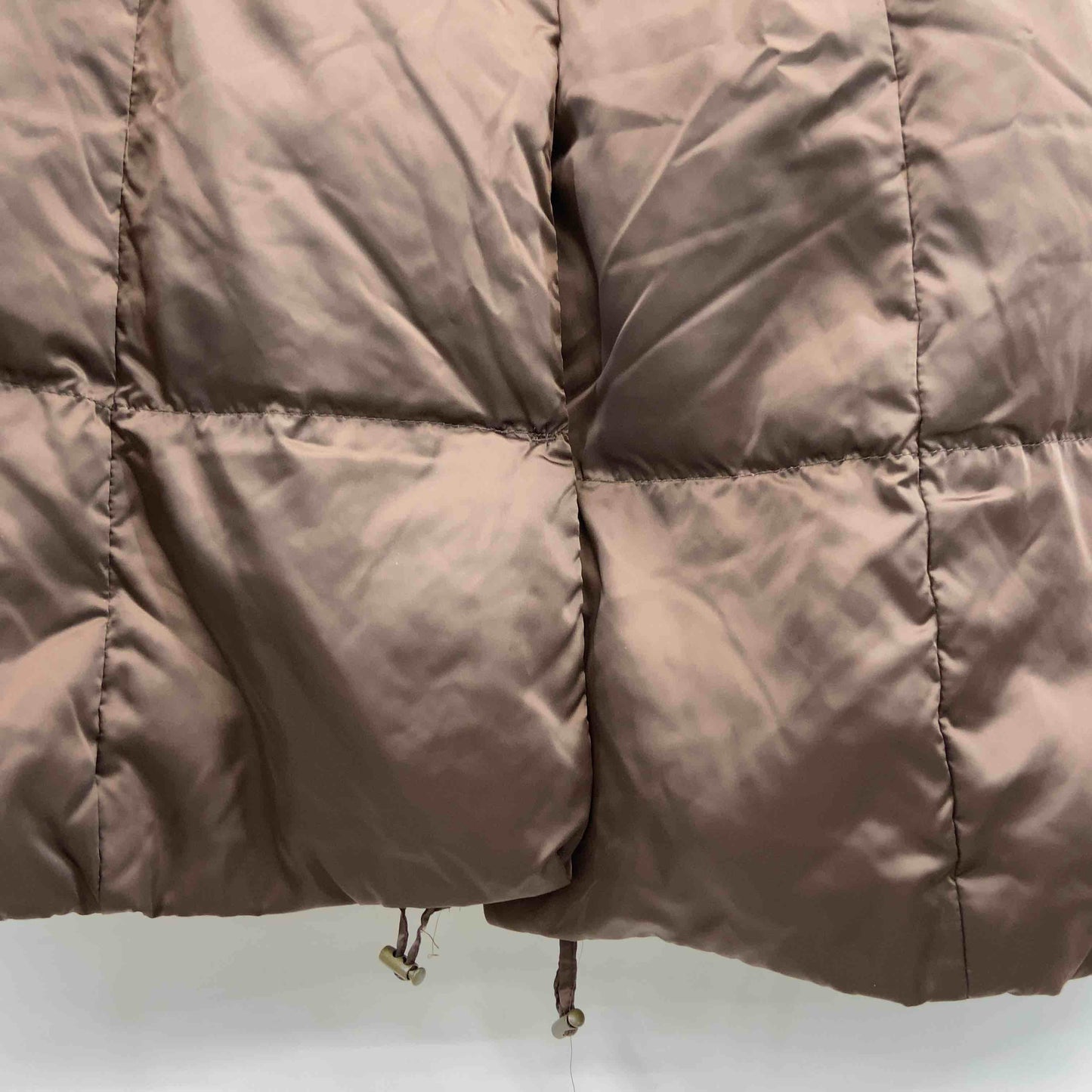 modify モディファイ レディース ダウンジャケット ポリエステル100％ ショールカラー ハイネック ブラウン