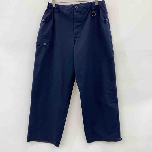 niko and... ニコアンド メンズ ワークパンツ ネイビー ドローストリング