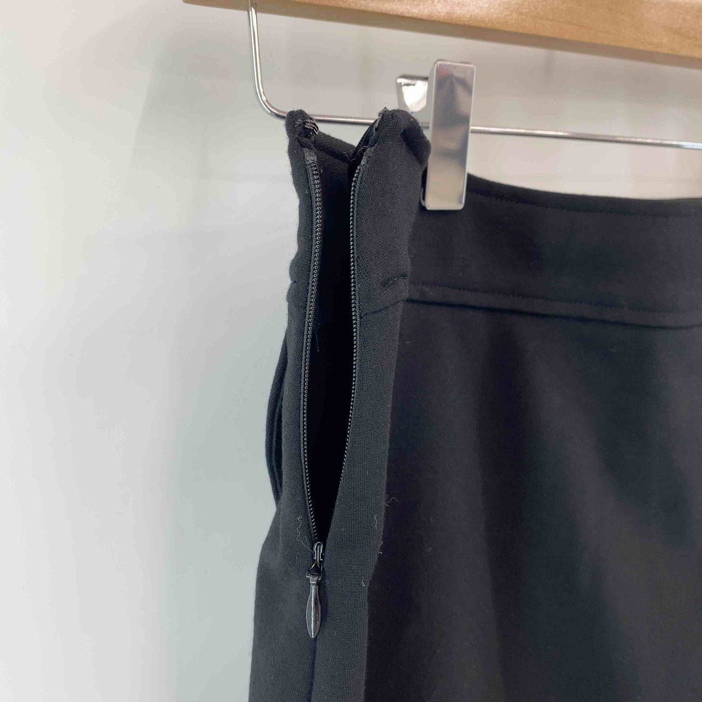 Blumarine ブルマリン レディース ひざ丈スカート ラッフルフリルスカート イタリア製 ブラック