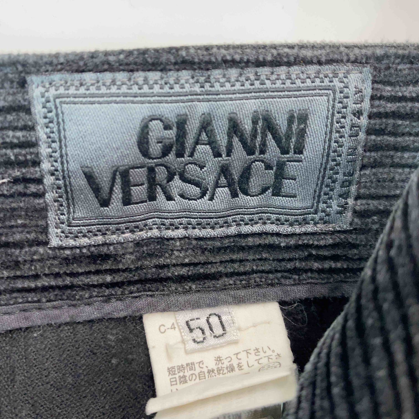 GIANNI VERSACE ジャンニヴェルサーチェ メンズ パンツ ブラック