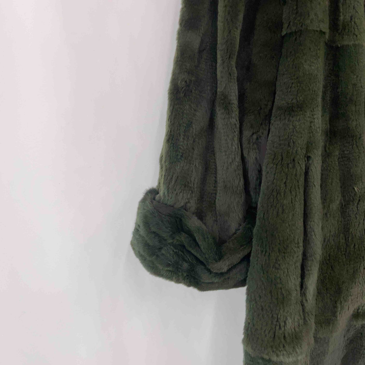 レディース 毛皮/ファーコート グリーン系