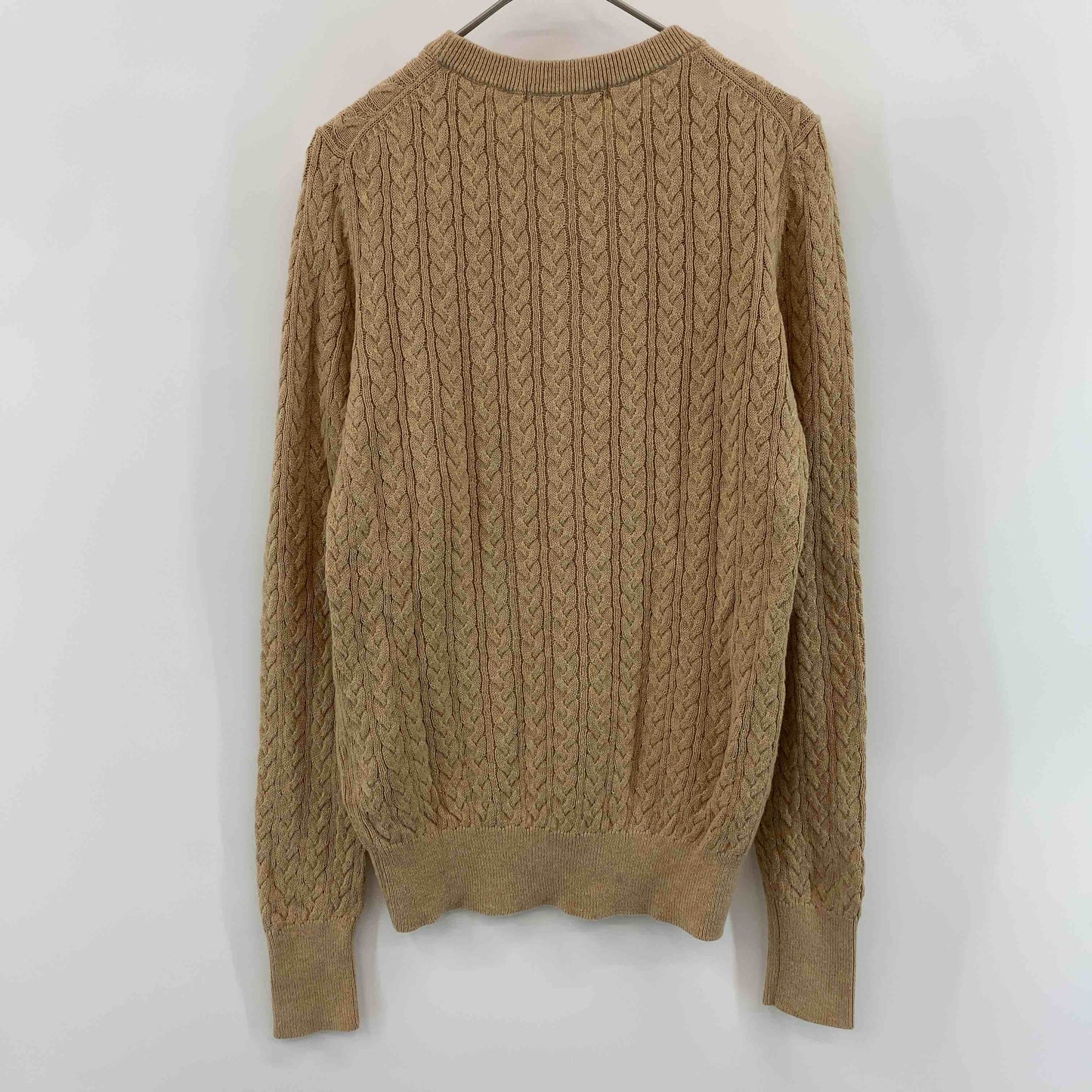 UNIQLO ユニクロ レディース ニット/セーター 茶 ケーブル編み