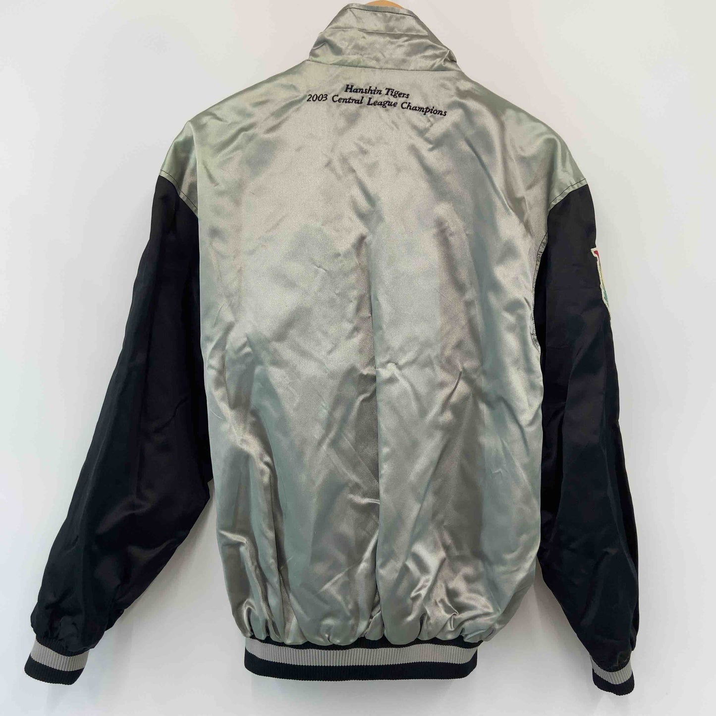 hanshin tigers 阪神タイガース メンズ ブルゾン リバーシブル ブラック×グレー タイガース