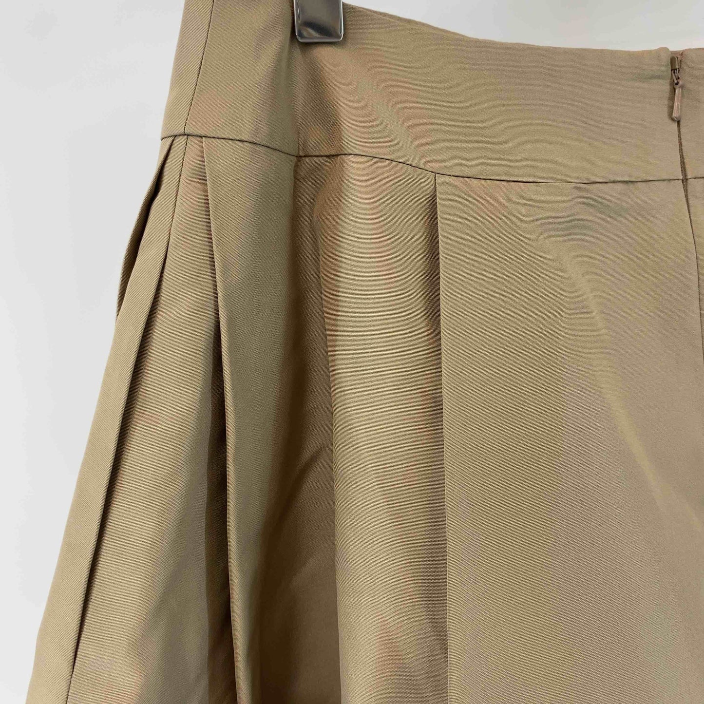 FOXEY フォクシー レディース ひざ丈スカート　ベージュ　裏地　台形