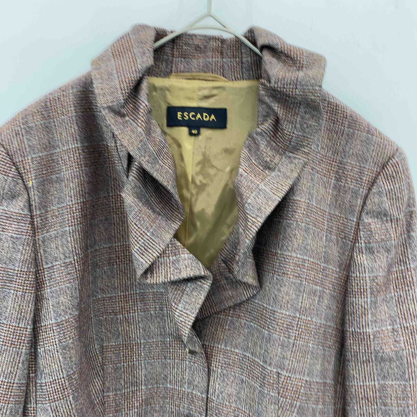 ESCADA エスカーダ レディース テーラードジャケット ブラウン