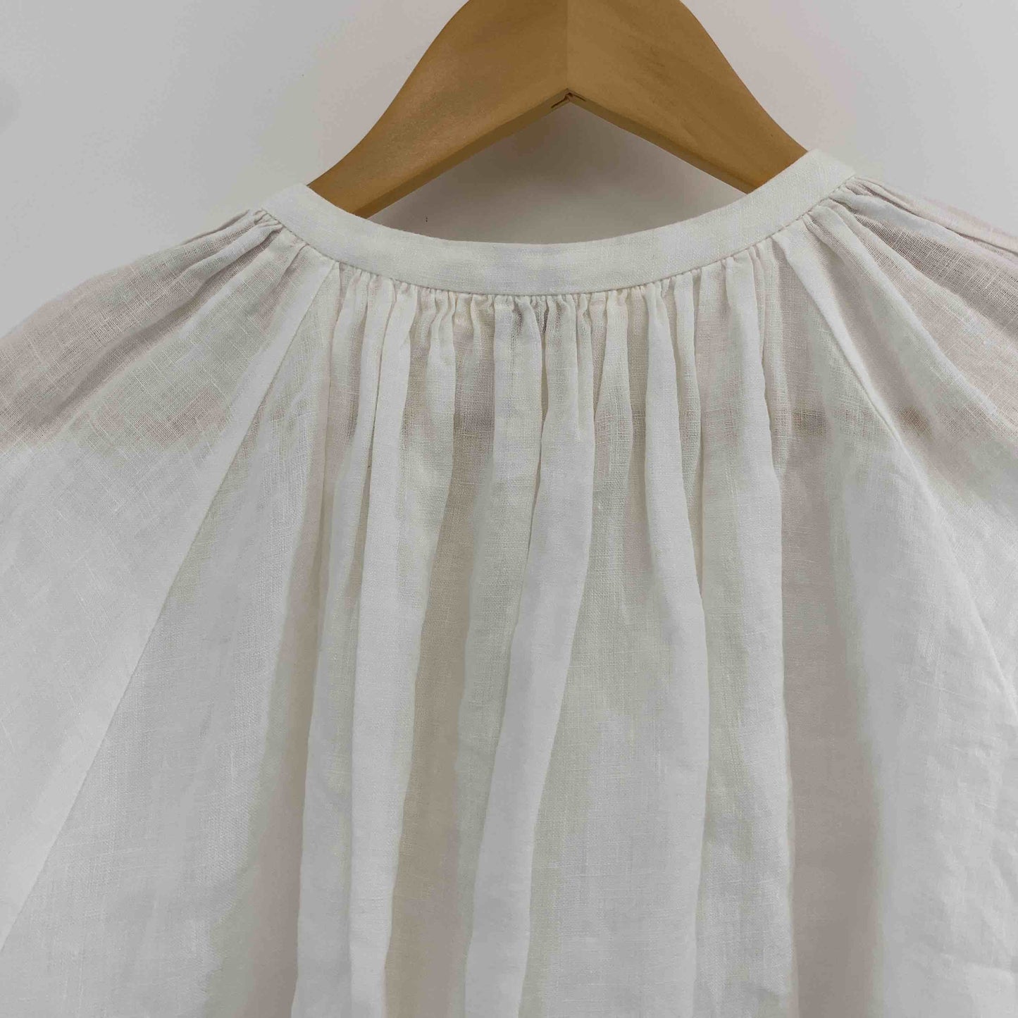 Lisette リゼッタ レディース 半袖シャツ/ブラウス ノーカラーシャツ ホワイト