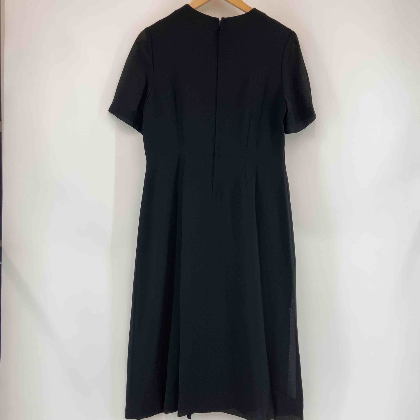 AROMA レディース ノーカラージャケット ブラック フォーマル ワンピース セットアップ 春夏