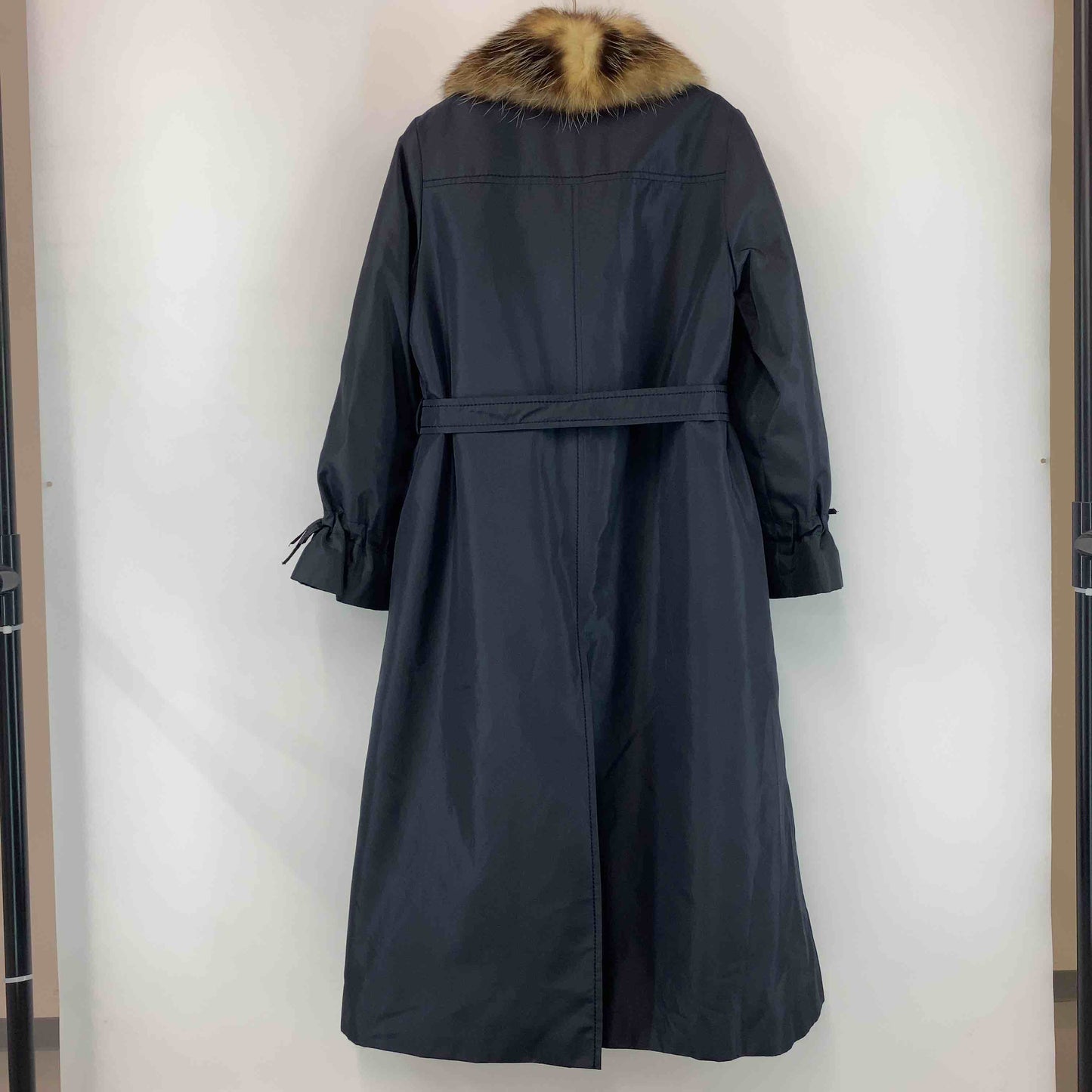 レディース 毛皮/ファーコート リアルファーコート ブラック