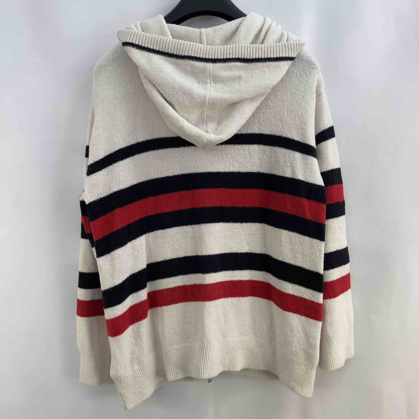 Joel Robuchon gelato pique ジョエルロブション ジェラートピケ レディース パーカー 白色 紺x赤ボーダー tk