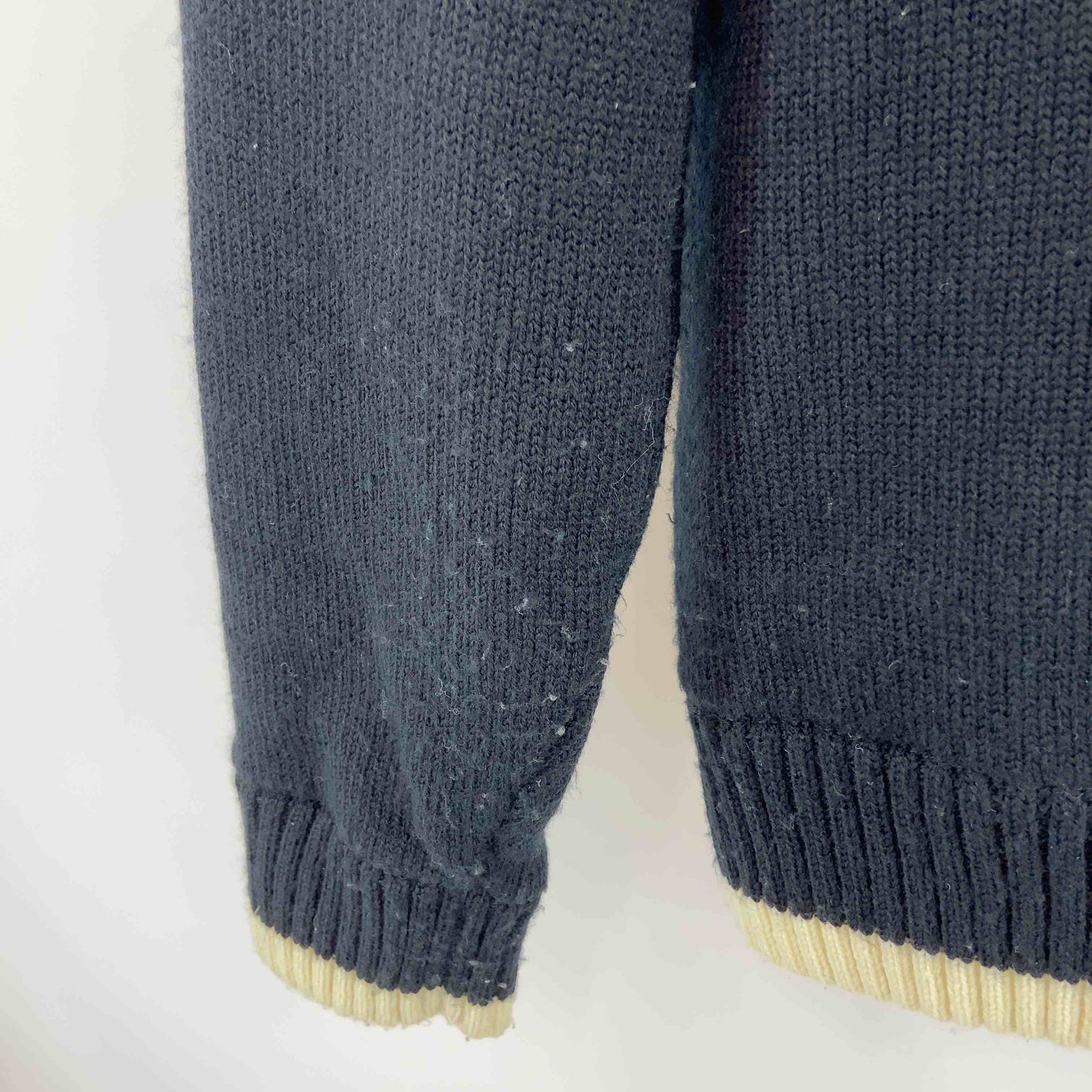 BEVERLY HILLS POLO CLUB ビバリーヒルズポロクラブ メンズ パーカーブルゾンニット  裏地付き ブラック