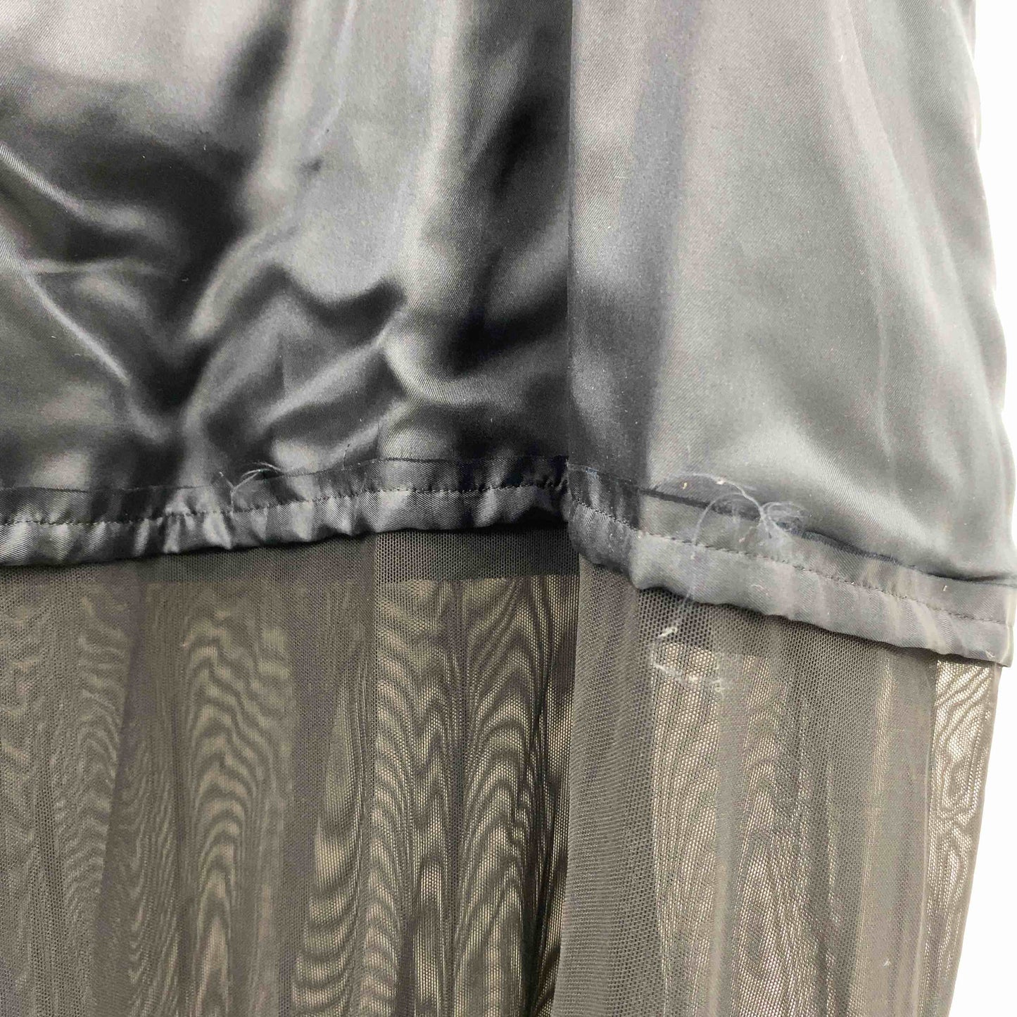 ANTEPRIMA アンテプリマ レディース キャミワンピース　スカート　2way　シルク100％　レース　黒