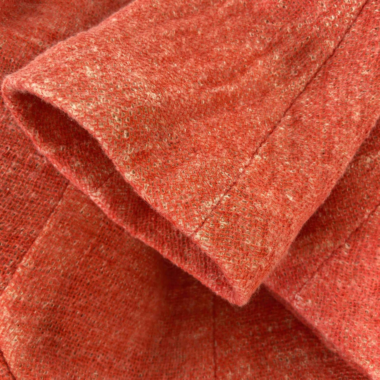 TAKEZO TOYOGUDHI タケゾウ トヨグチ  レディース ノーカラージャケット オレンジ