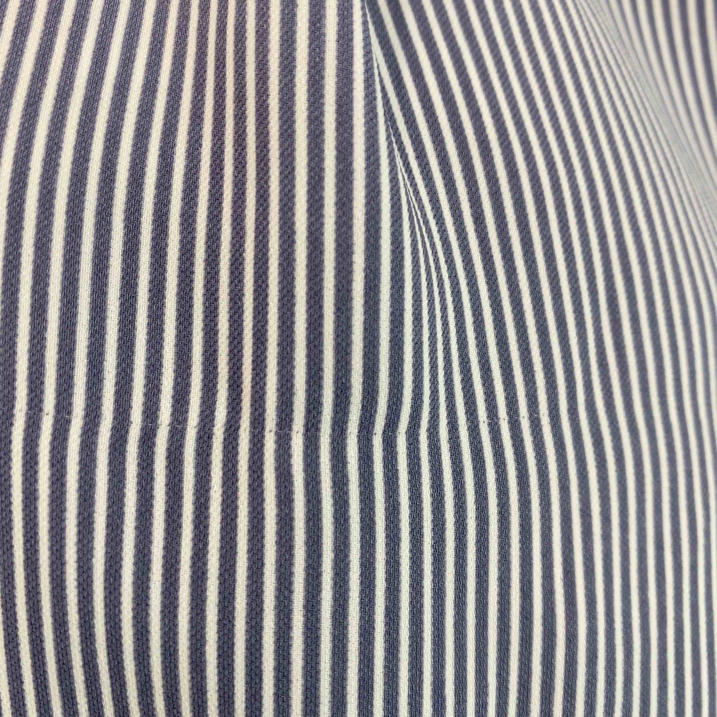 A DAY IN THE LIFE アデイインザライフ レディース ブラウス ストライプ パールボタン