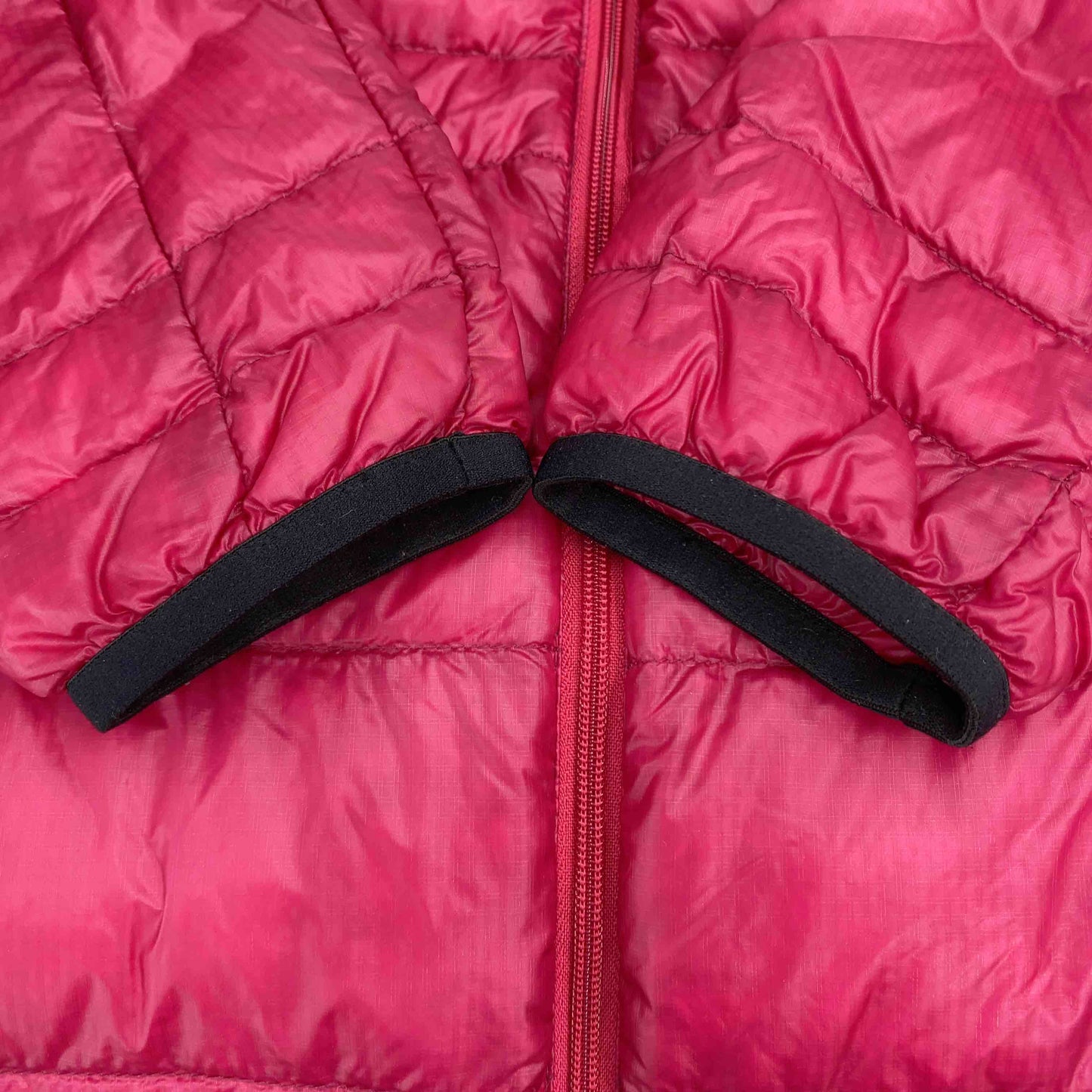 THE NORTH FACE ザノースフェイス レディース ダウンジャケット トマトレッド ハイネック ショート丈