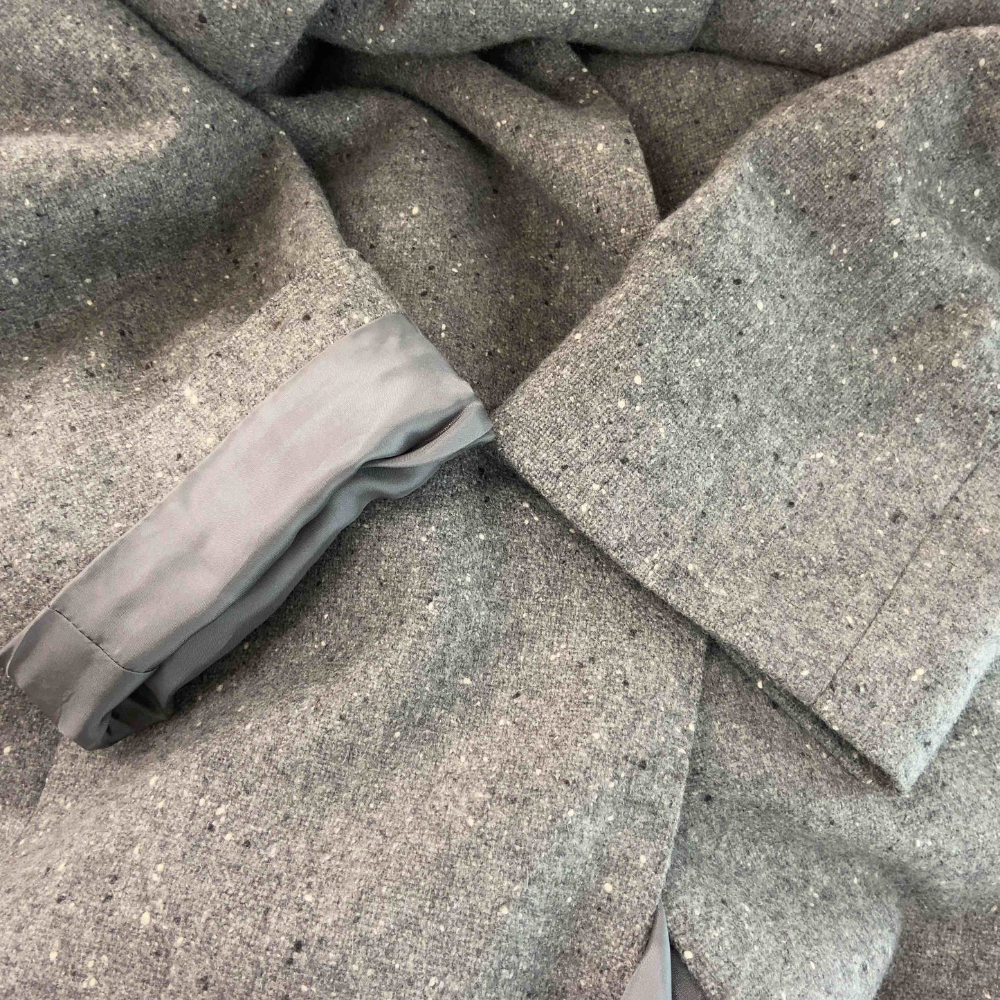 PURE CASHMERE ピュアカシミヤ レディース チェスターコート カシミヤ グレー