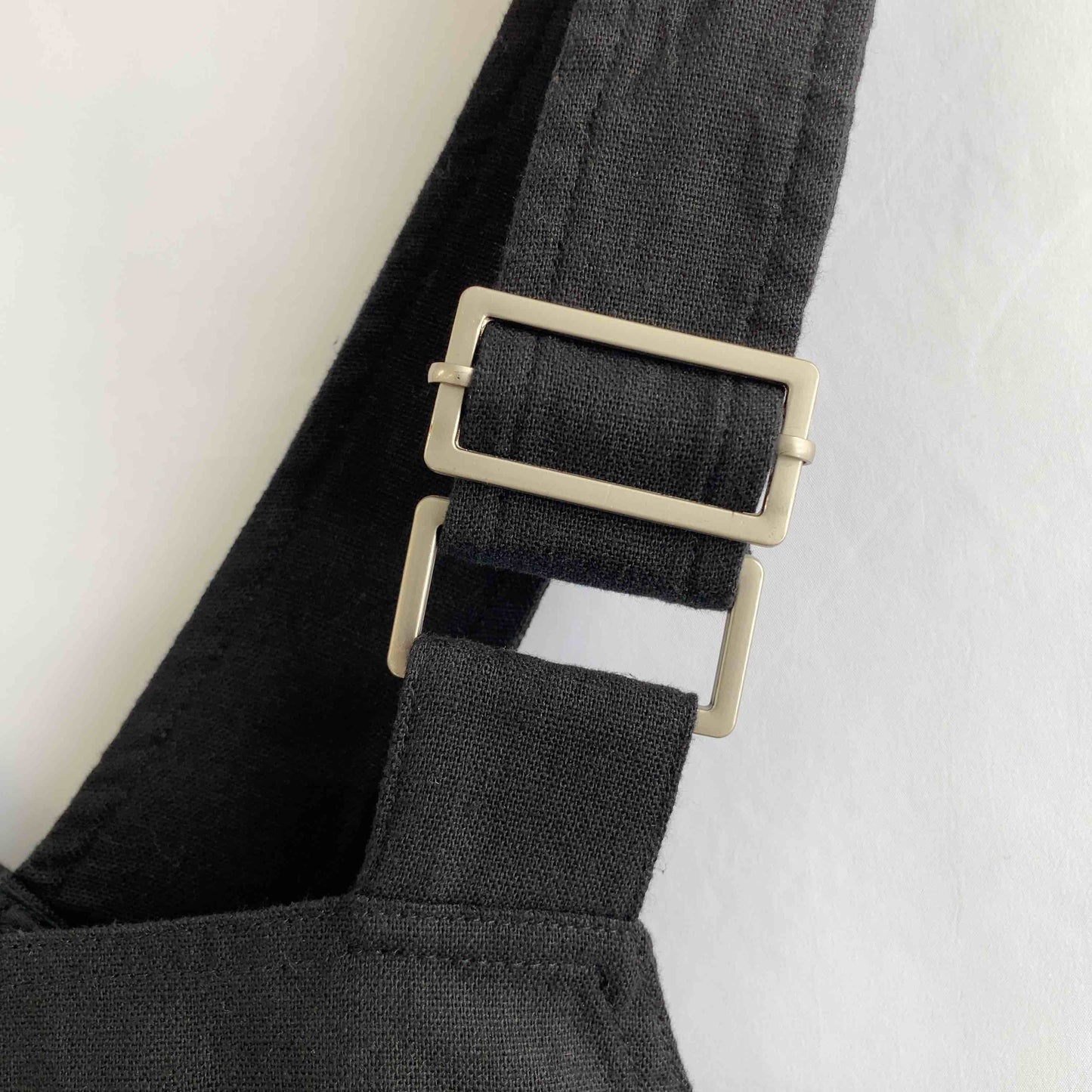 関西ファッション連合  レディース サロペットオーバーオール ブラック tk