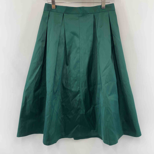 FOREVER 21 フォーエバートゥエンティーワン レディース ミモレ丈スカート  グリーン サテン