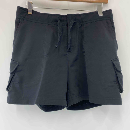 NIKE ナイキ レディース ショートパンツ ウエスト紐付き ブラック ストライプ