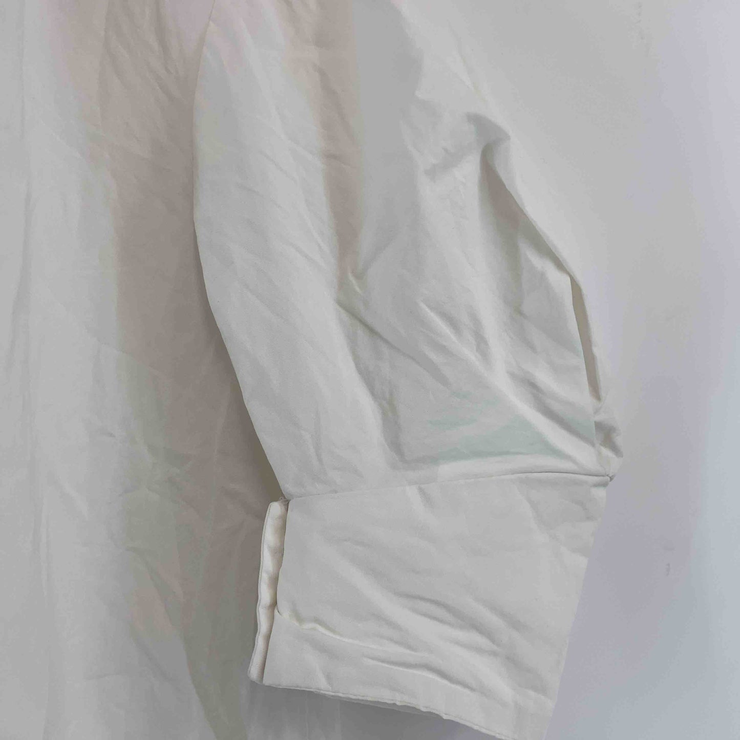 ur's ユアーズ  レディース 長袖シャツ ホワイト ボタンシャツ 無地 シンプル ブラウス