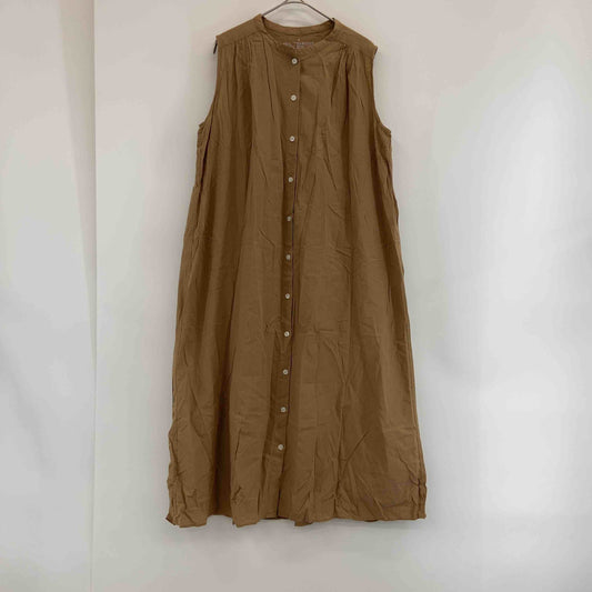 無印良品 ムジルシリョウヒン レディース シャツワンピース　ブラウン