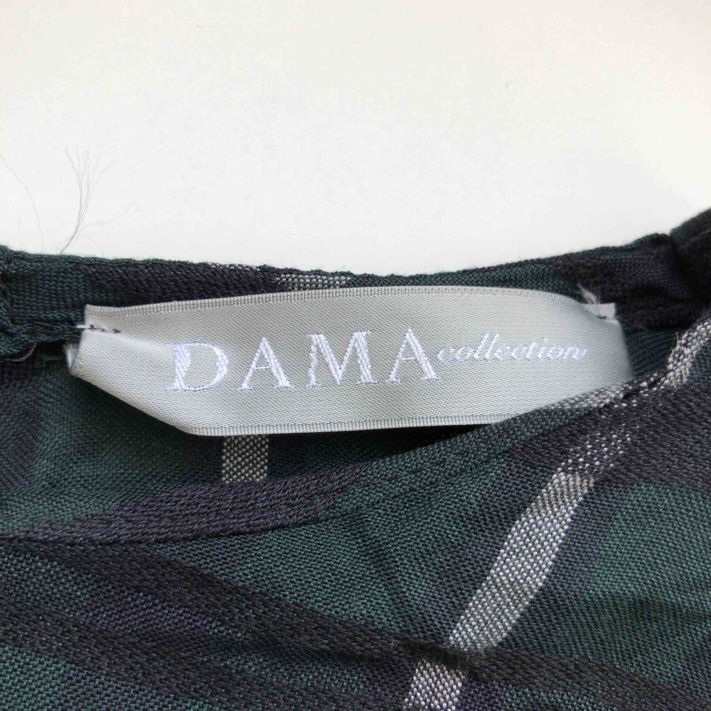 DAMA collection ダーマコレクション レディース 長袖ブラウス 緑 tk