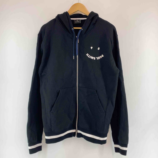 Paul Smith ポールスミス ブラック フルジップ メンズ パーカー