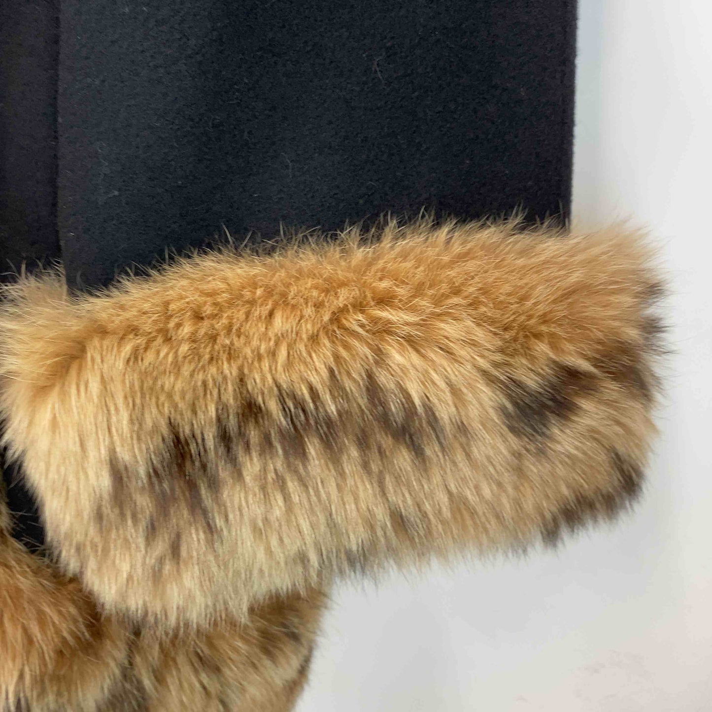 伊太利屋  レディース 毛皮/ファーコート ブラック