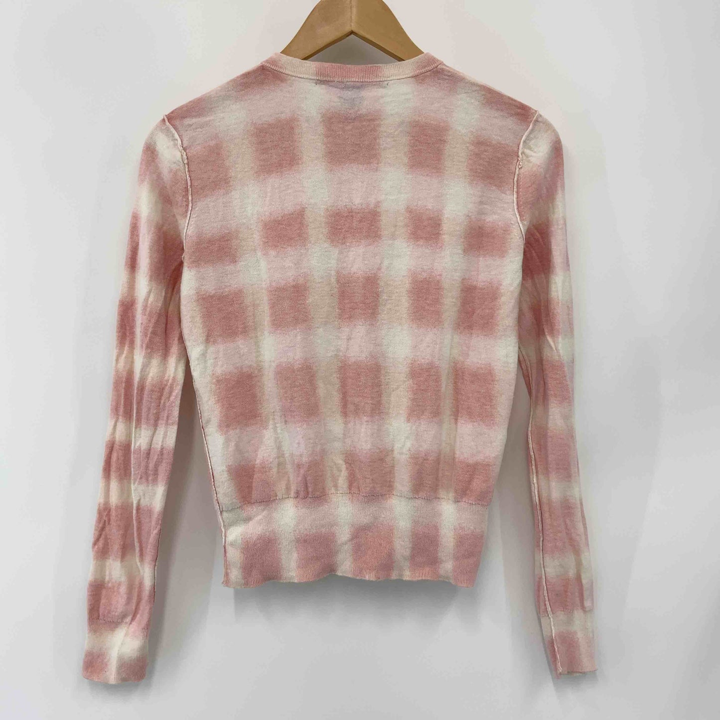 MARC BY MARC JACOBS マークバイマークジェイコブス レディース カーディガン　チェック　ピンク